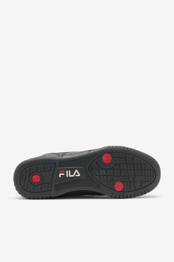 Fila Original Fitness Tennis Shoes Negras Blancas Rojas | ZLRM37294