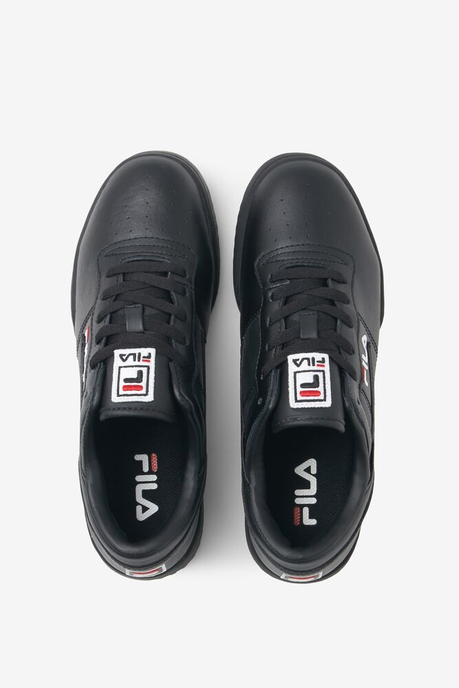 Fila Original Fitness Tennis Shoes Negras Blancas Rojas | ZLRM37294