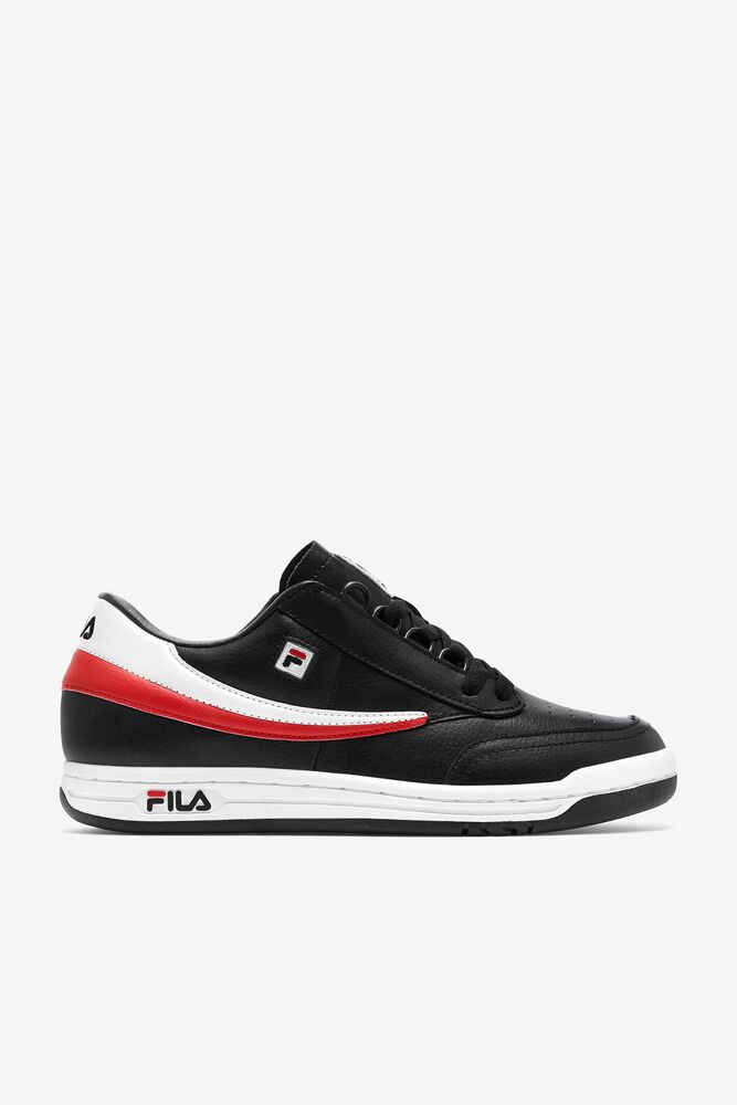 Fila Original Tennis Tennis Shoes Blk/Wht/Fred | TWZG94105