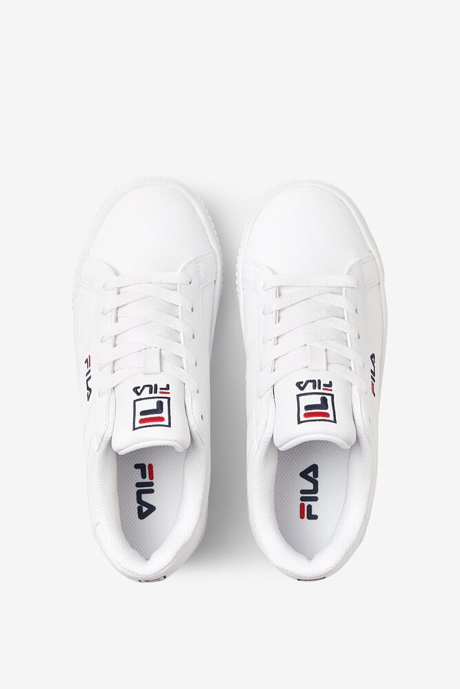 Fila Panache 19 Sneakers Blancas Azul Marino Rojas | GXVJ87436