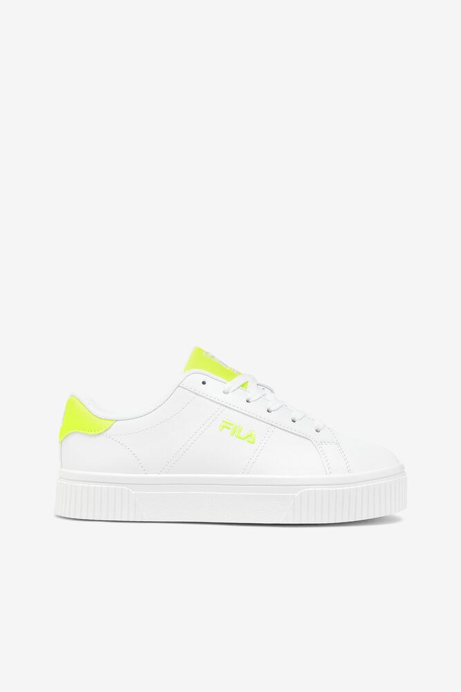 Fila Panache 19 Sneakers Blancas Blancas Amarillo | JRYX54801