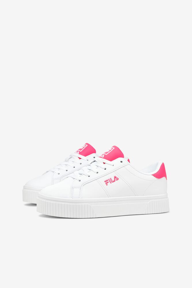 Fila Panache 19 Sneakers Blancas Blancas Rosas | MWAL60259