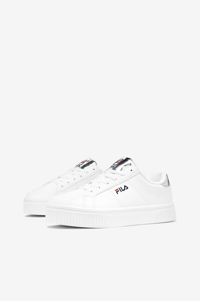 Fila Panache 19 Sneakers Wht/Msil/Fnvy | QTVP71429