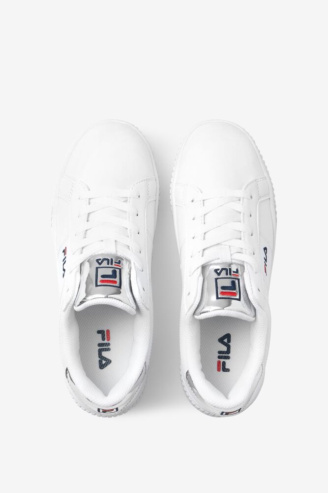 Fila Panache 19 Sneakers Wht/Msil/Fnvy | QTVP71429