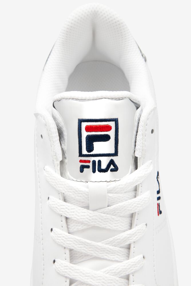 Fila Panache 19 Sneakers Wht/Msil/Fnvy | QTVP71429