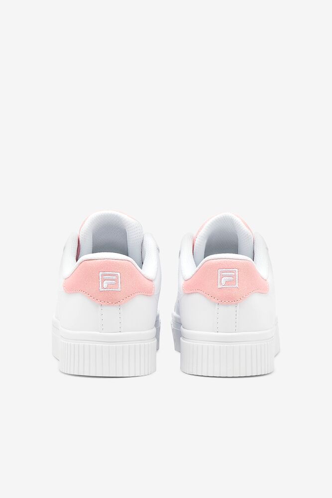 Fila Panache Glitter Sneakers Blancas Blancas Rosas | MCPY97306