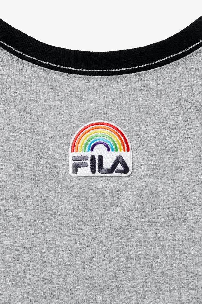 Fila Paper X Fila | Karter Tee Gris Claro | FKRB62578