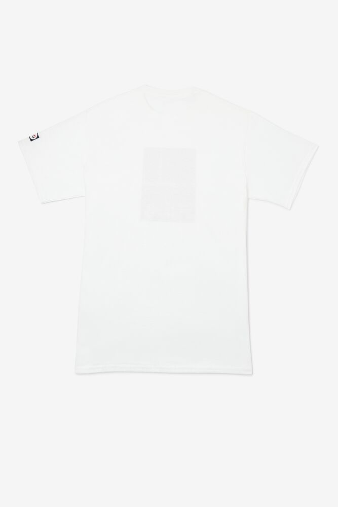 Fila Paris Tee Blancas | JXIR71056