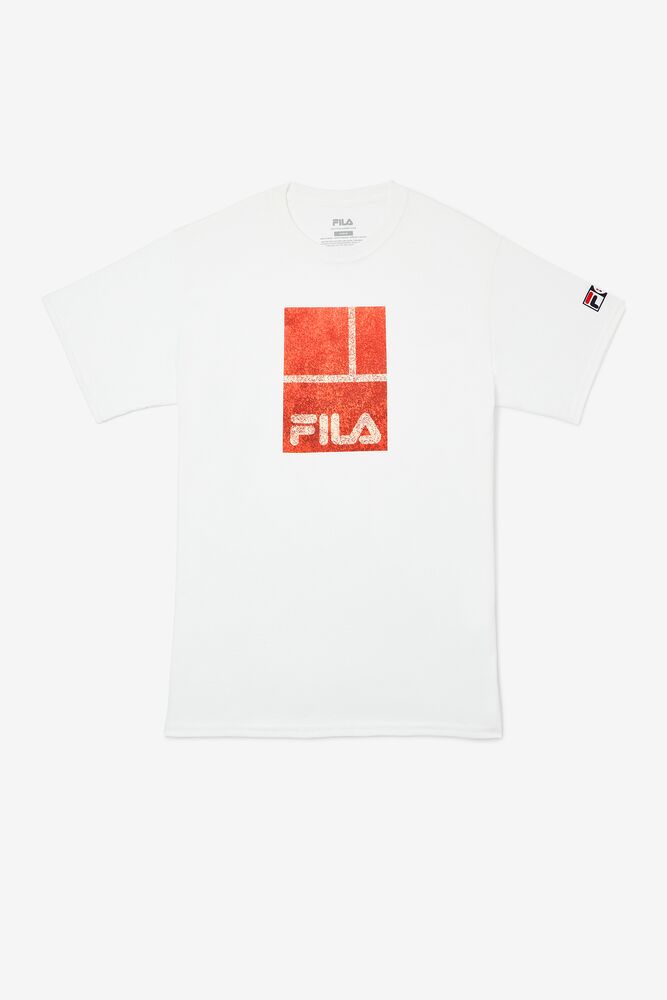 Fila Paris Tee Blancas | JXIR71056