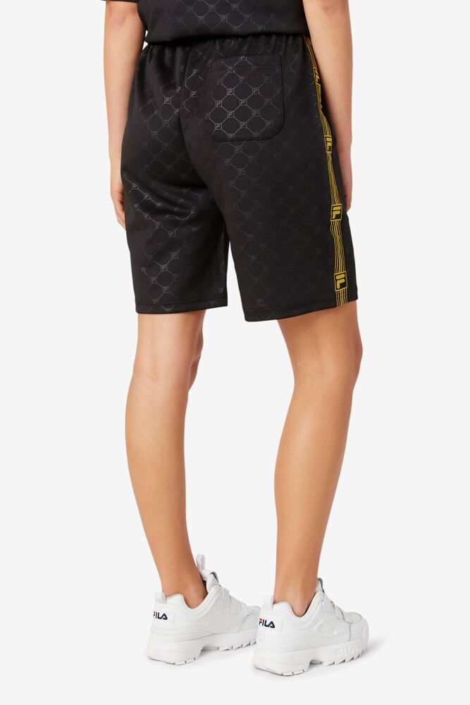 Fila Parth Short Negras | XLDH02784