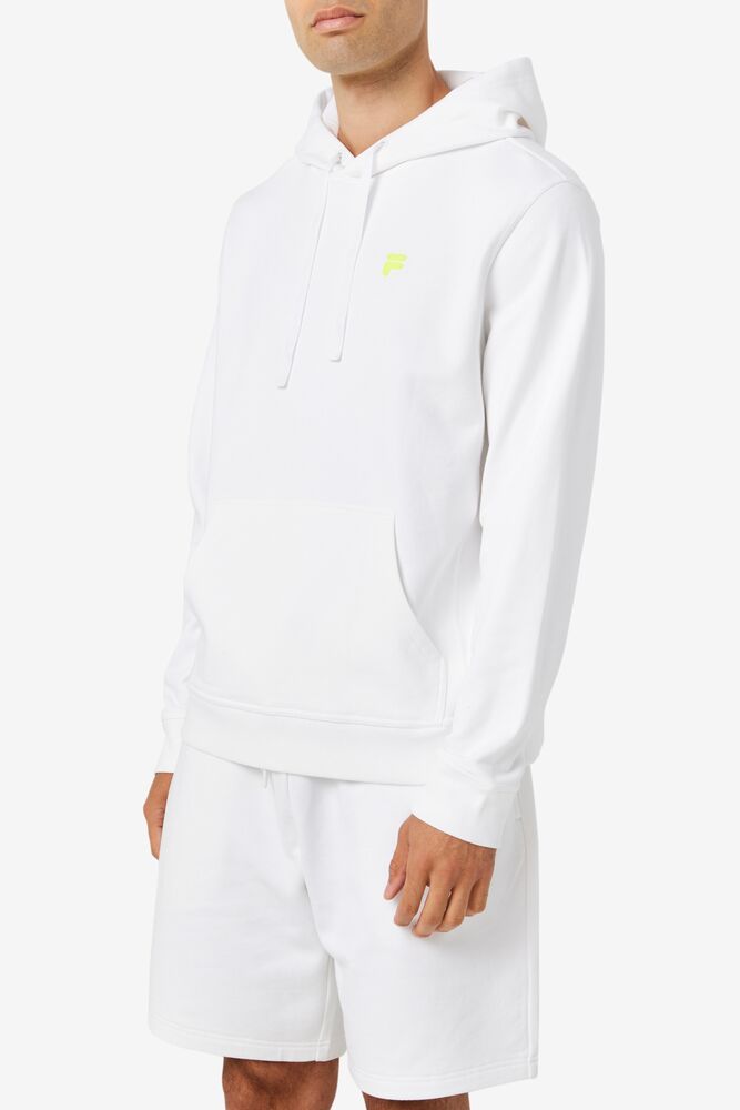 Fila Phoenix Hoodie Blancas Amarillo | ESDU36502