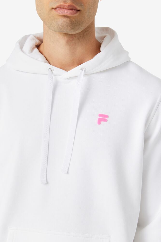 Fila Phoenix Hoodie Blancas Rosas | IODS05748