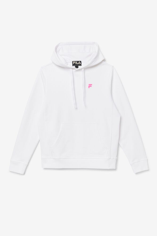 Fila Phoenix Hoodie Blancas Rosas | SULZ60327