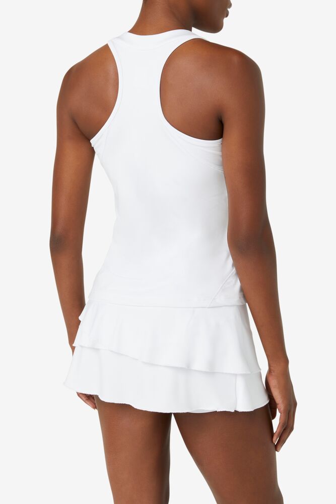 Fila Pickleball Halter Tank Blancas | KAJU16857