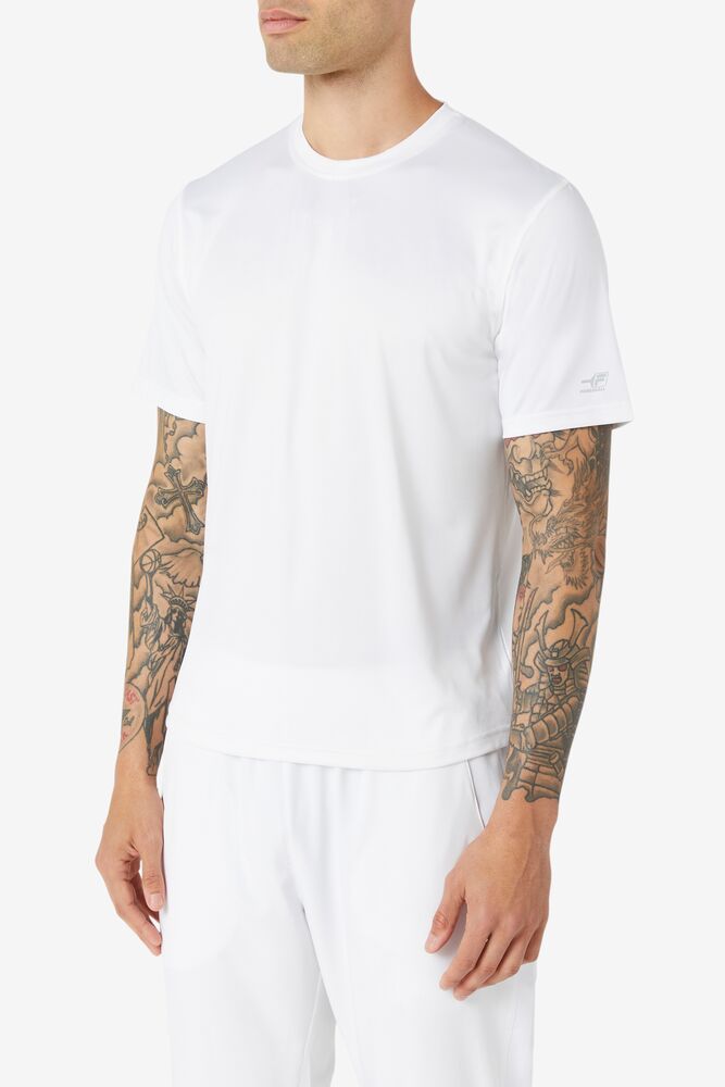 Fila Pickleball Scallop Hem Crew Blancas | JYHE73409