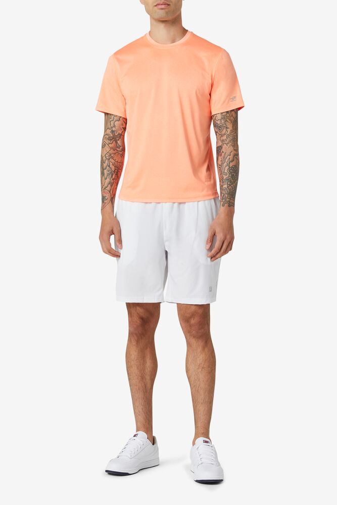 Fila Pickleball Scallop Hem Crew Naranjas | VZEJ06258