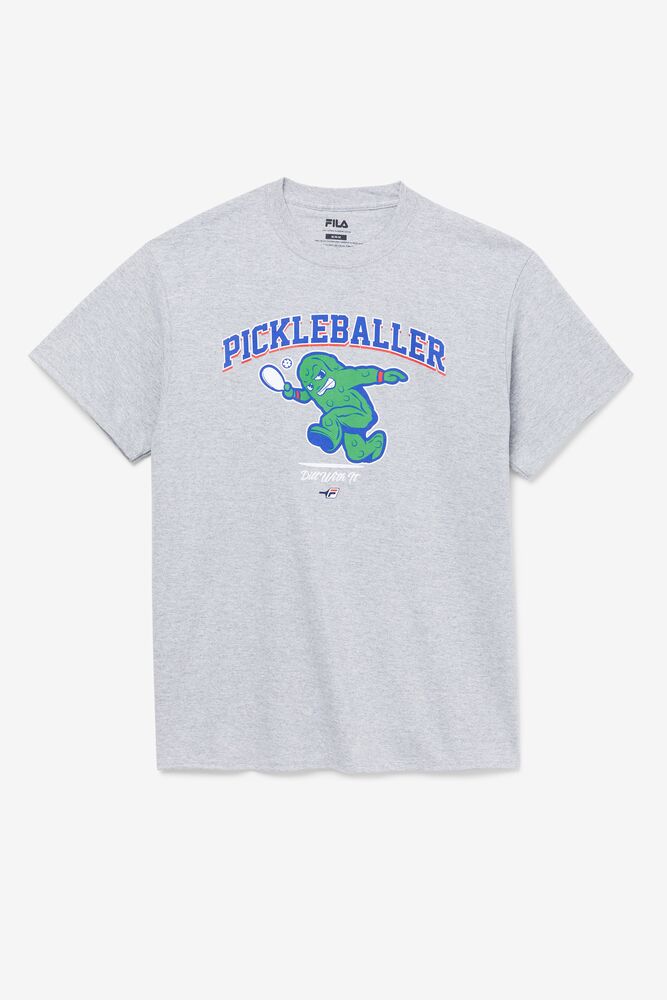 Fila Pickleballer Tee Gris | TIVM20487