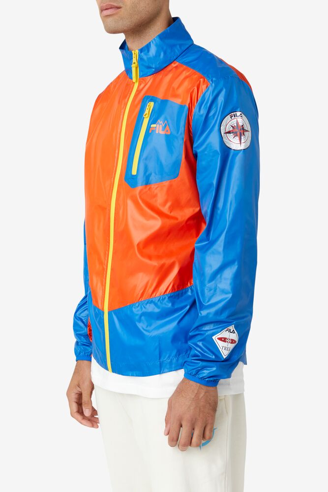 Fila Pinnacle Jacket Naranjas Azules Limón | IMYD59180