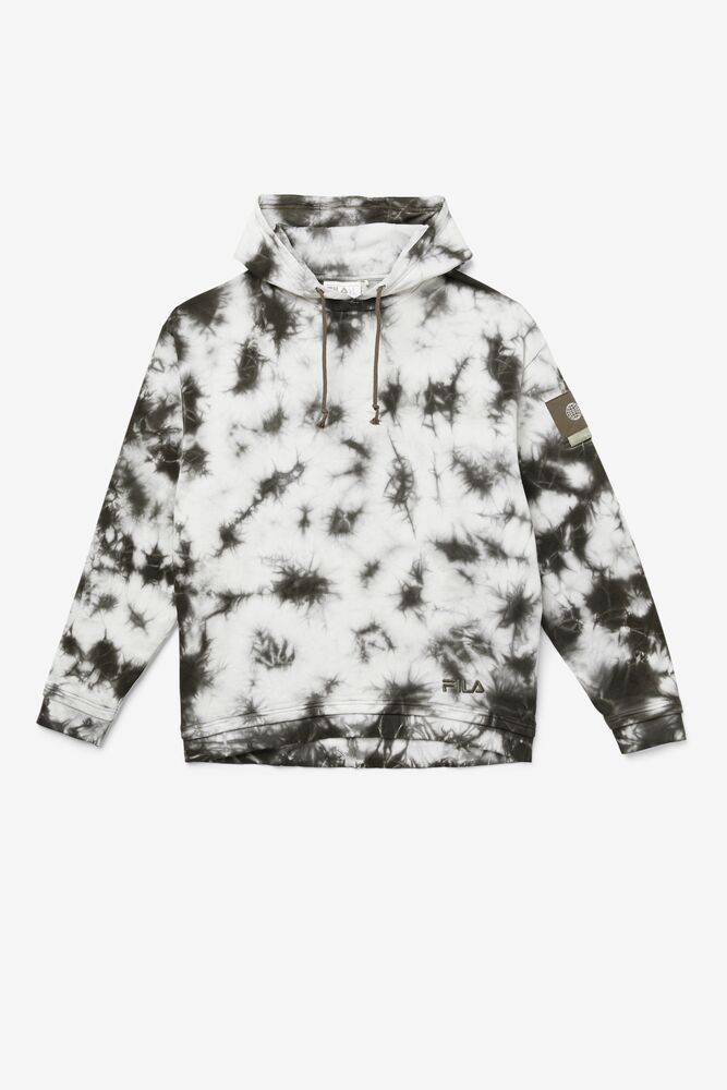 Fila Plantsy Layered Hoodie 296 Earth Forest / Tie Dye | JIAP43208