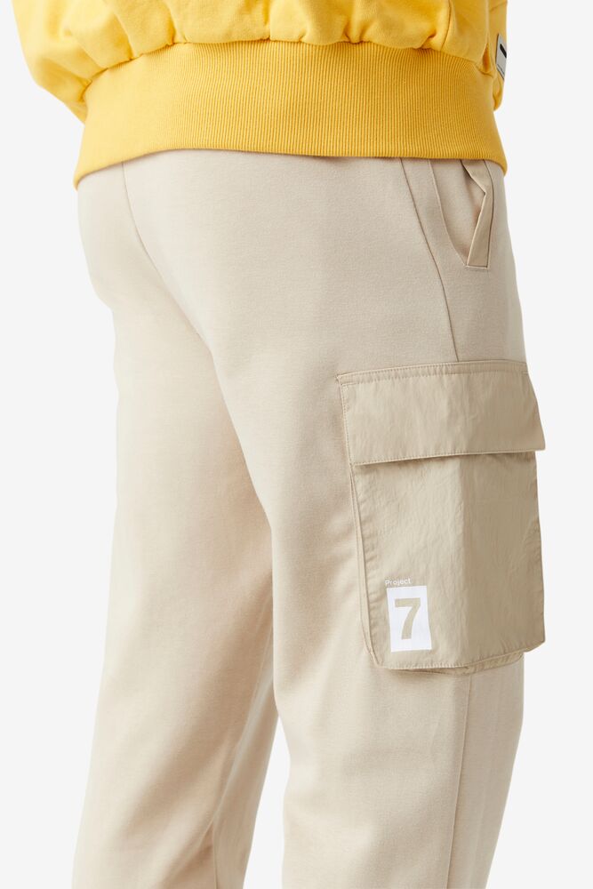 Fila Project 7 Cargo Pant Beige | QEFO68751