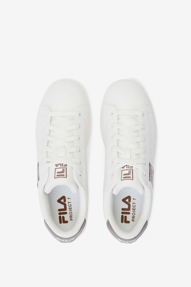 Fila Project 7 Court Ace Tennis Shoes Blancas Blancas | PCHV79421