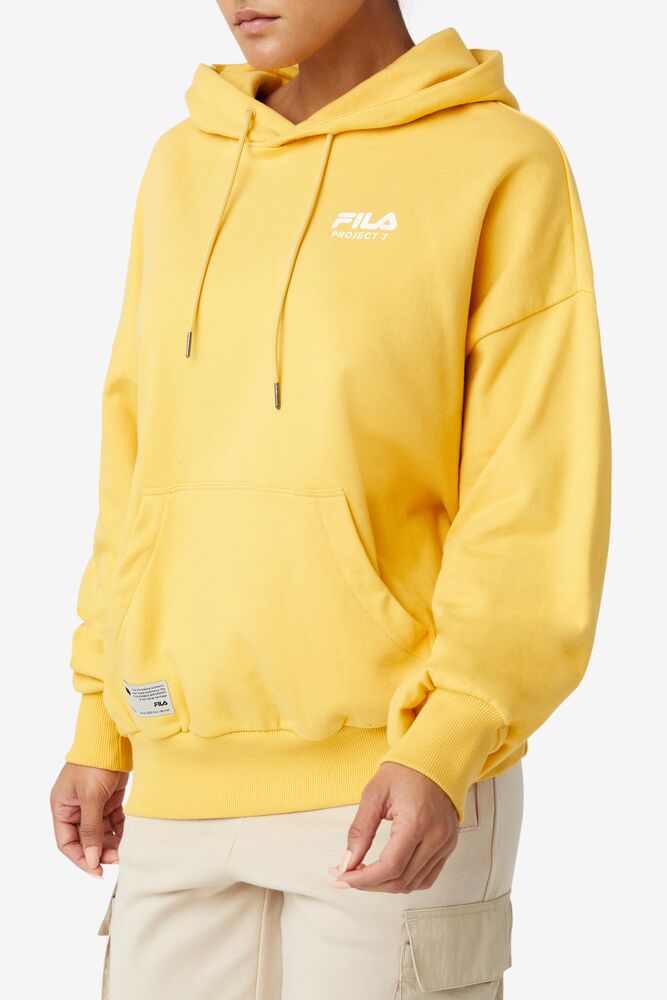 Fila Project 7 Hoodie Moutarde | JSRY85472