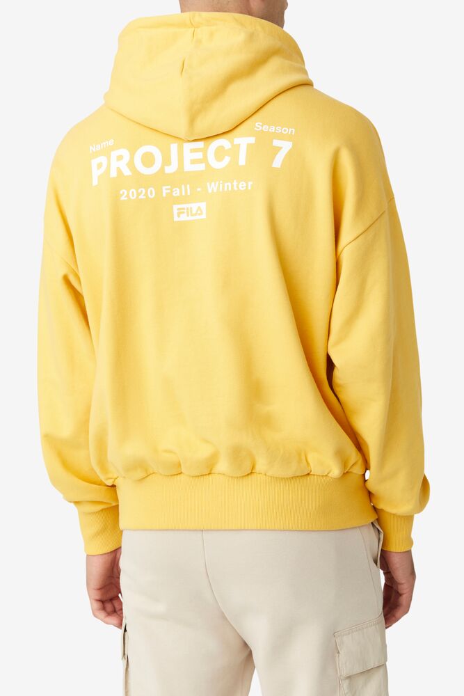 Fila Project 7 Hoodie Moutarde | JSRY85472