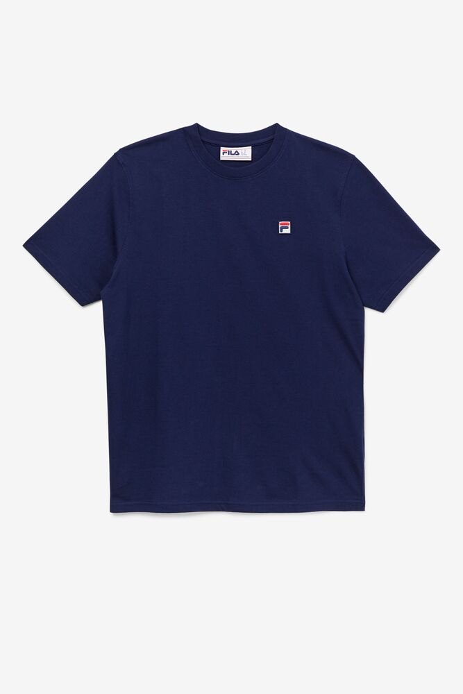 Fila Quartz Tee 410 Peacoat | TZSW52074