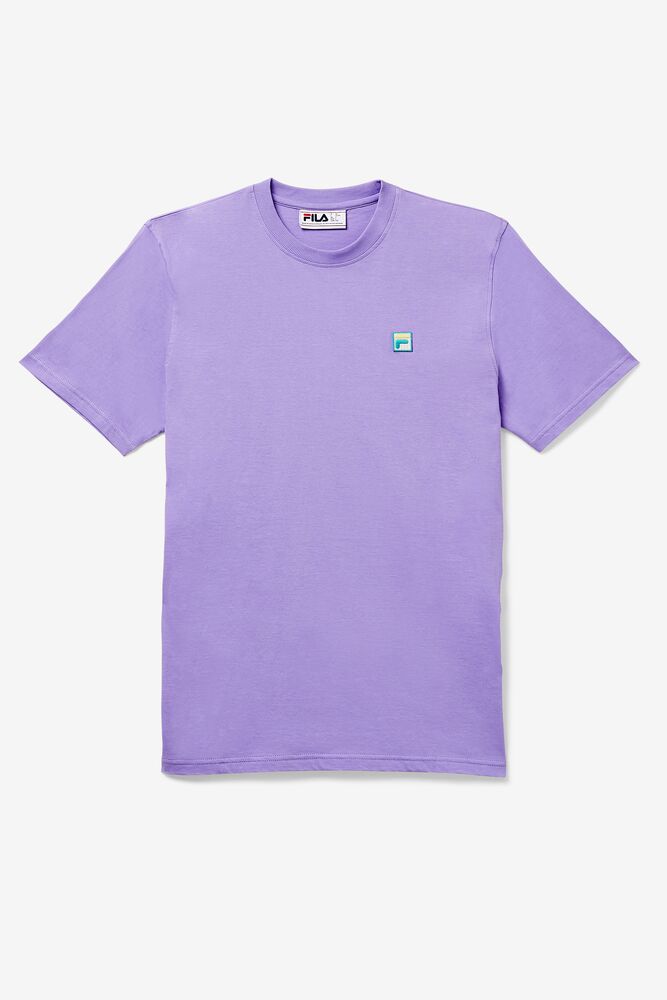 Fila Quartz Tee 597 Violet Tulip | DIHF97103