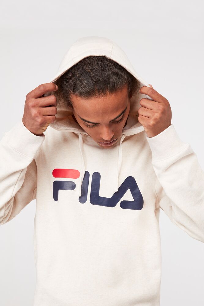 Fila Queens Hoody Oatmh/Navy/Cred | ZVPC01469