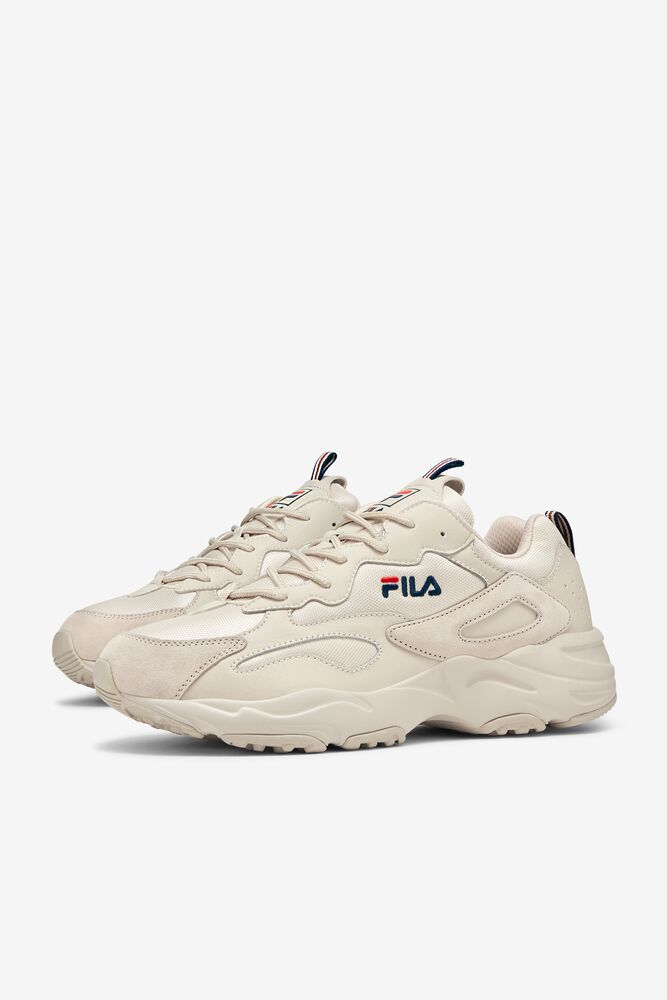 Fila Ray Tracer Cement Sneakers Azul Marino Rojas | IBJQ18497