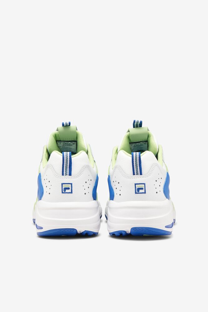 Fila Ray Tracer Sneakers Blancas Azules Verde | YRFU84567