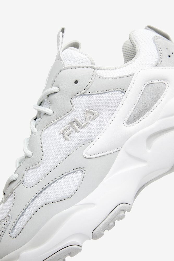 Fila Ray Tracer Sneakers Blancas Gris Blancas | QAJP19840