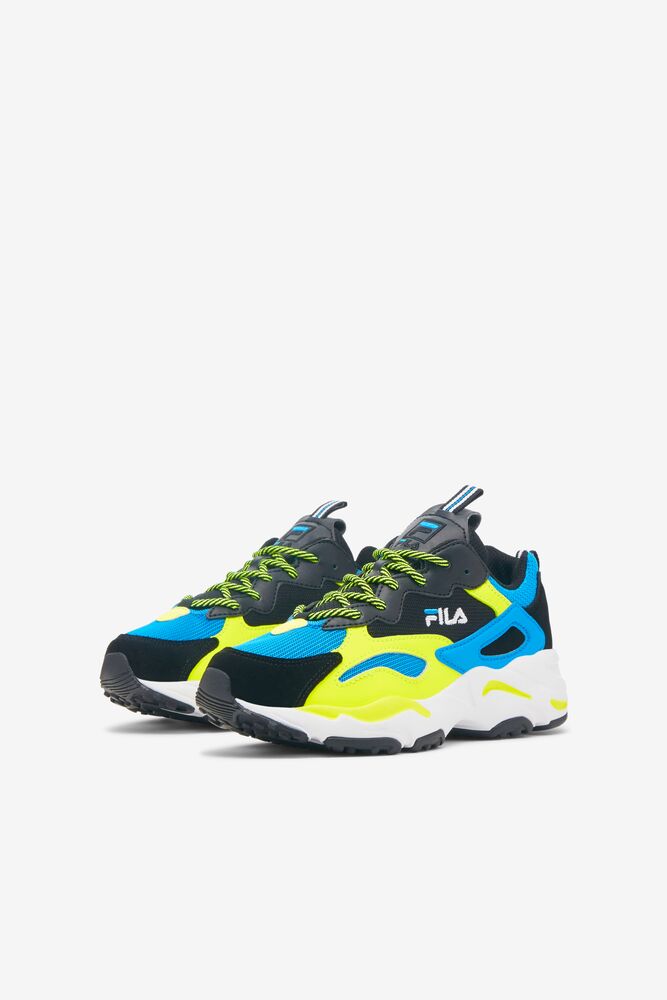 Fila Ray Tracer Sneakers Eble/Sfty/Blk | SEKT40359