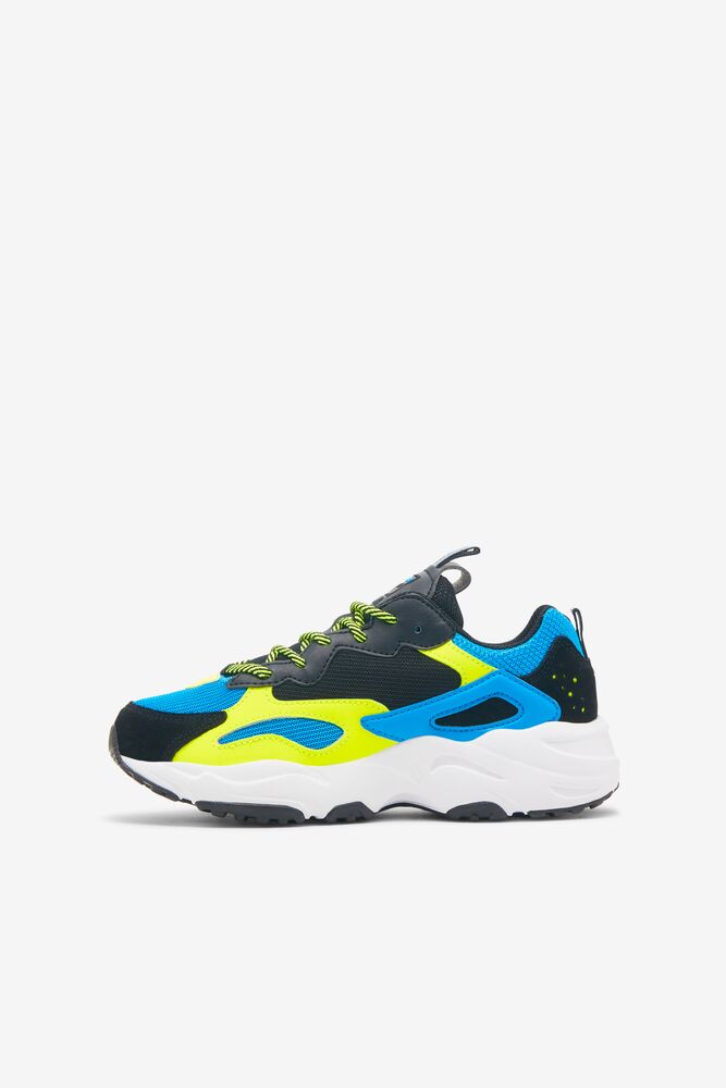 Fila Ray Tracer Sneakers Eble/Sfty/Blk | XGKD38147