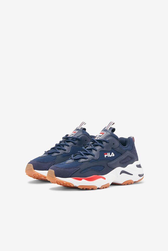 Fila Ray Tracer Sneakers Fnvy/Wht/Fred | XCFU74916