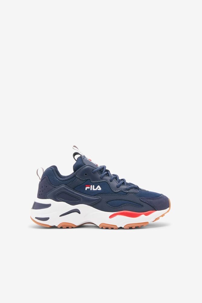 Fila Ray Tracer Sneakers Fnvy/Wht/Fred | XCFU74916