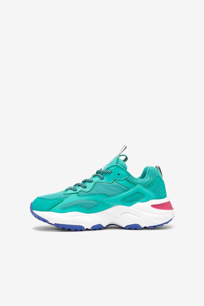 Fila Ray Tracer Sneakers Plgr/Wht/Mage | TWKC81260