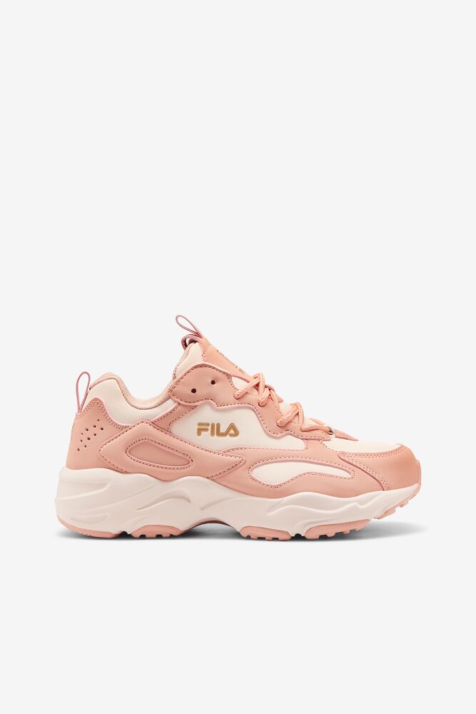 Fila Ray Tracer Sneakers Rosas Plateadas Rosas | RNZA16548