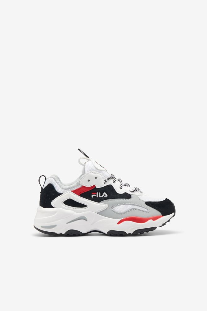 Fila Ray Tracer Sneakers Wht/Blk/Hris | CUSN05683