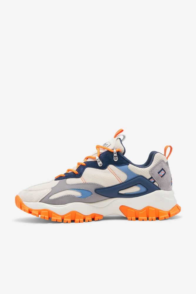 Fila Ray Tracer Tr 2 Sneakers Plateadas Naranjas | HNLM25437