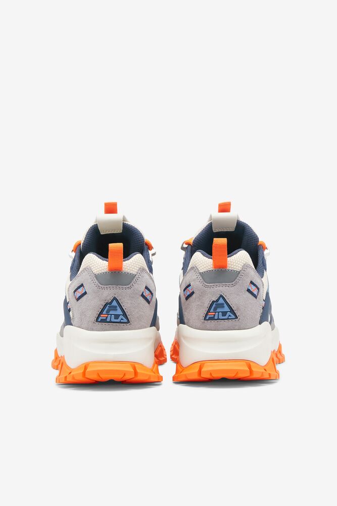 Fila Ray Tracer Tr 2 Sneakers Plateadas Naranjas | HNLM25437