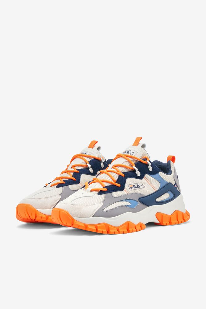 Fila Ray Tracer Tr 2 Sneakers Plateadas Naranjas | ADZN90712