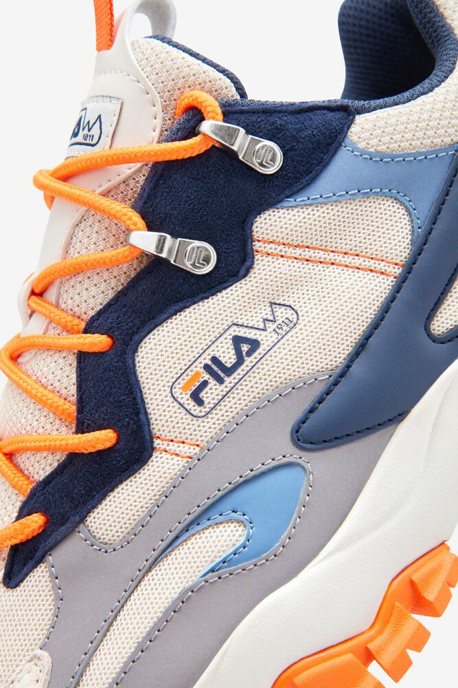 Fila Ray Tracer Tr 2 Sneakers Plateadas Naranjas | ADZN90712