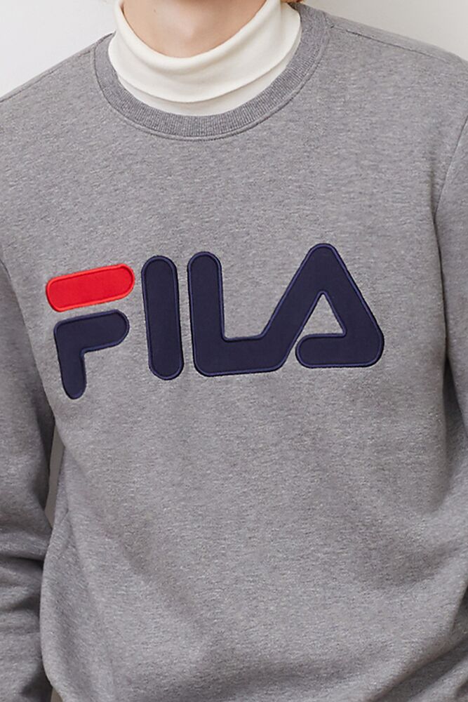 Fila Regola Sweatshirt Vhth/Navy/Cred | EXCD80349