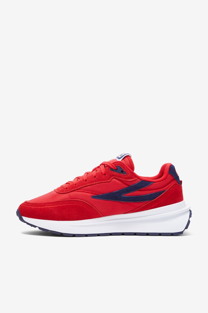 Fila Renno Sneakers Rojas Azul Marino Blancas | QMCW85267