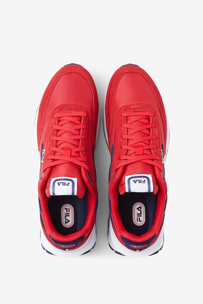 Fila Renno Sneakers Rojas Azul Marino Blancas | QMCW85267