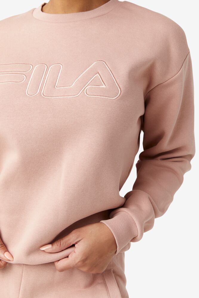 Fila Riksha Sweatshirt Rosas | JEVZ57832