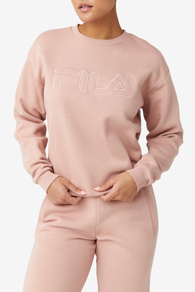 Fila Riksha Sweatshirt Rosas | JEVZ57832