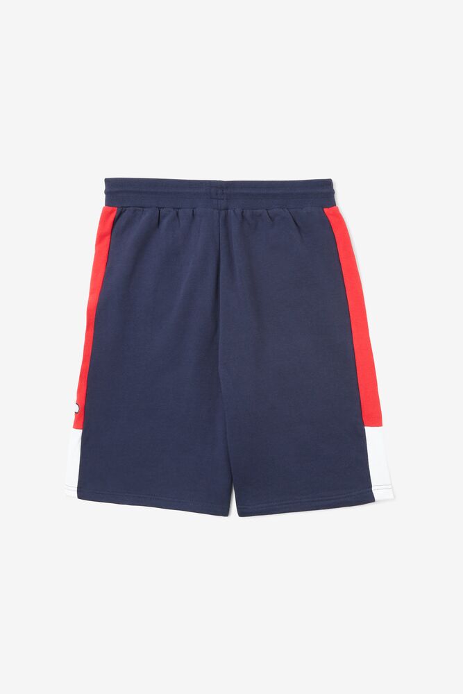 Fila Roy Short Rojas Blancas | FBKO07968